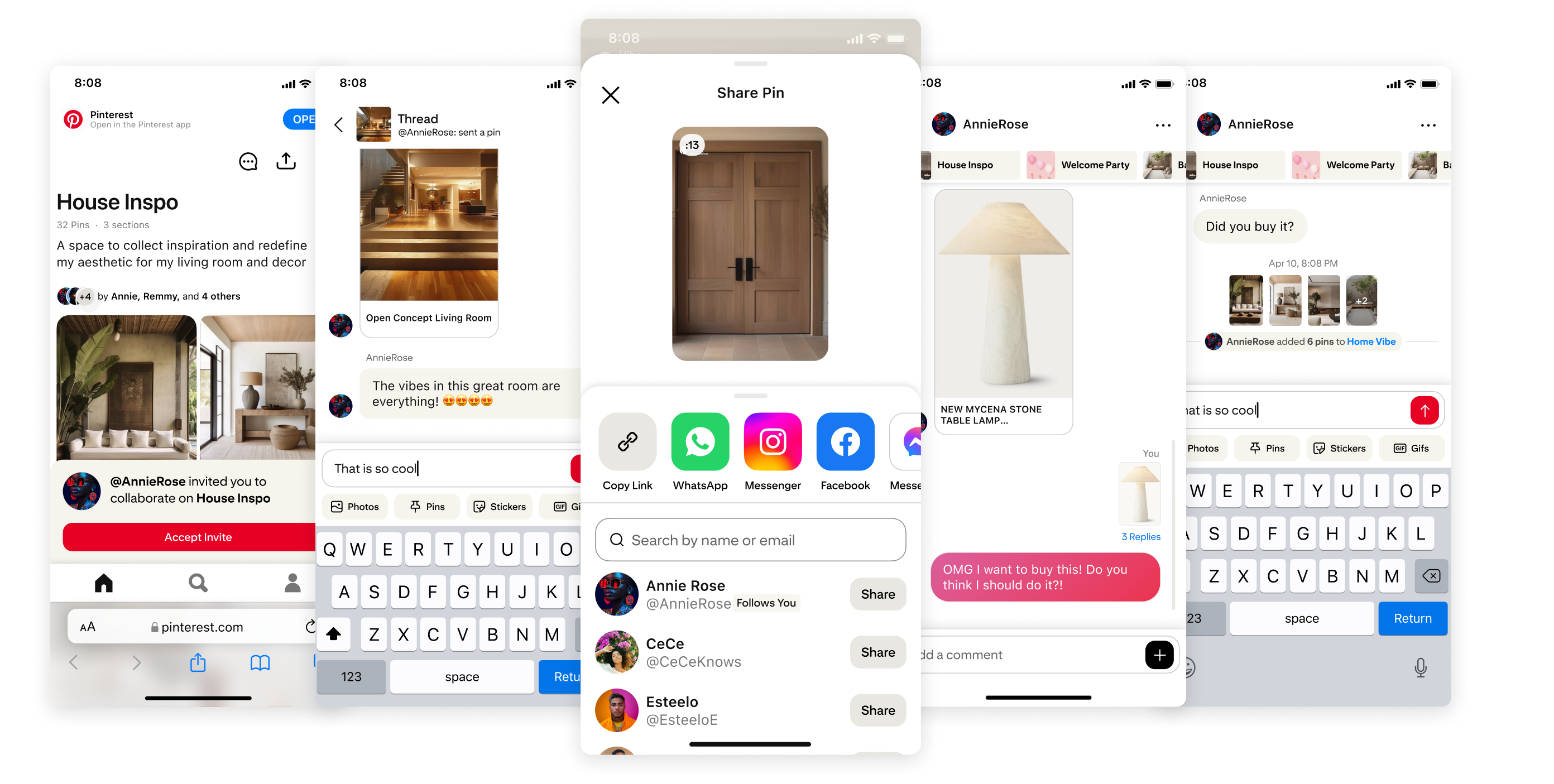Pinterest's Collaboration Ecosystem product overview